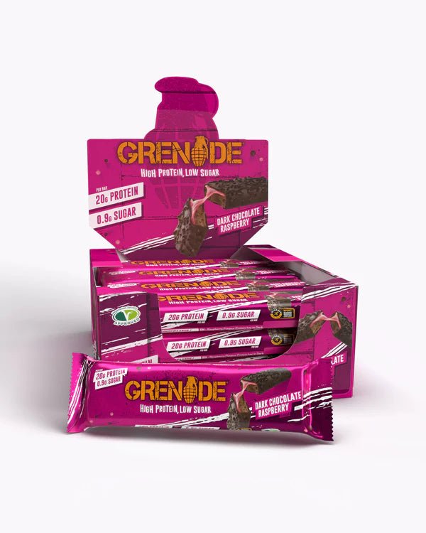 Grenade High Protein Low Sugar Protein Bars 12 x 60g - Discount SupplementsGrenade