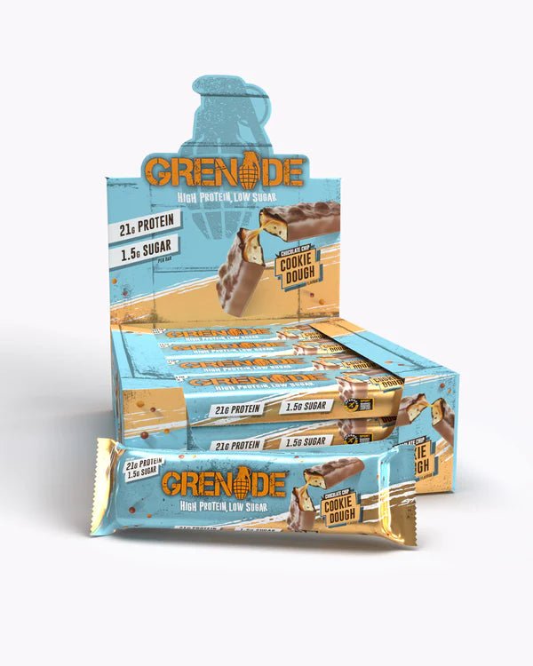 Grenade High Protein Low Sugar Protein Bars 12 x 60g - Discount SupplementsGrenade