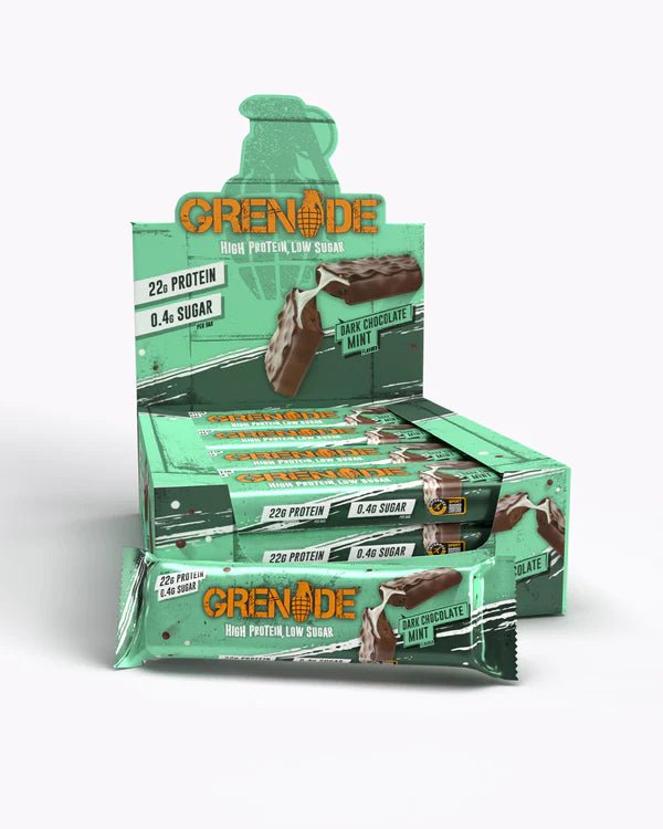 Grenade High Protein Low Sugar Protein Bars 12 x 60g - Discount SupplementsGrenade
