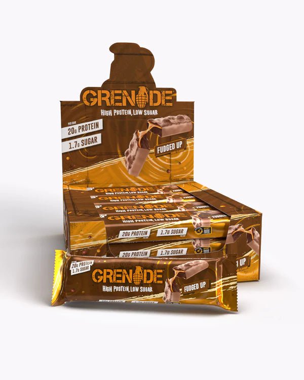 Grenade High Protein Low Sugar Protein Bars 12 x 60g - Discount SupplementsGrenade