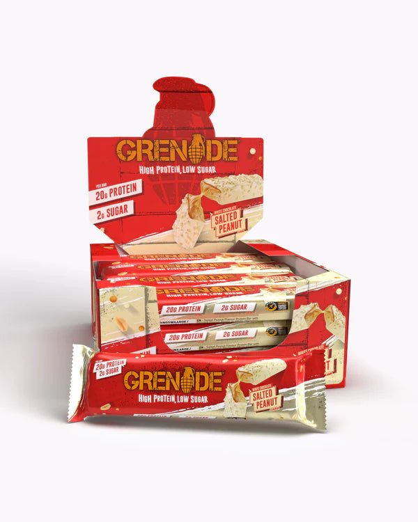 Grenade High Protein Low Sugar Protein Bars 12 x 60g - Discount SupplementsGrenade