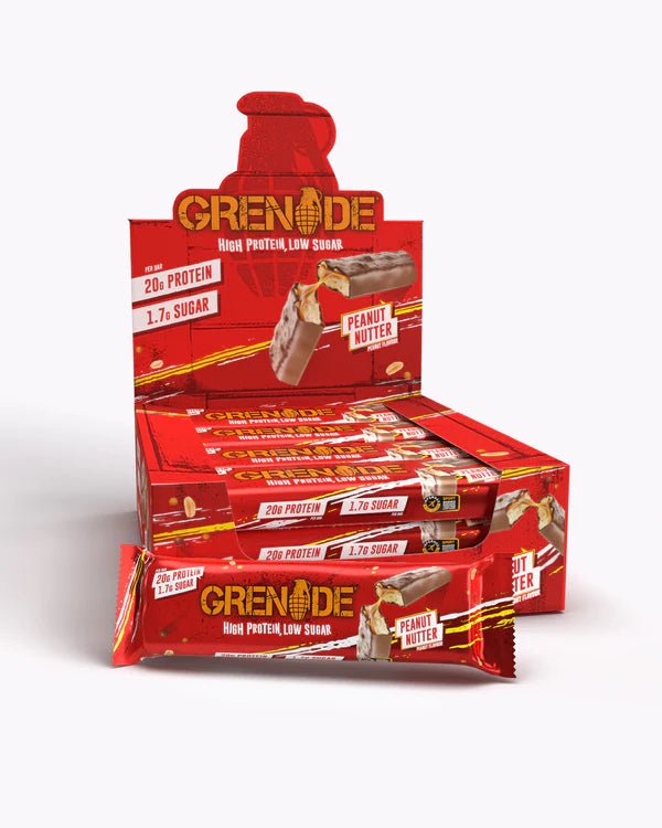 Grenade High Protein Low Sugar Protein Bars 12 x 60g - Discount SupplementsGrenade