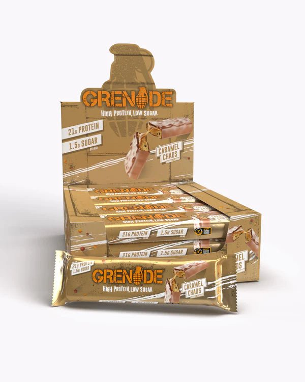 Grenade High Protein Low Sugar Protein Bars 12 x 60g - Discount SupplementsGrenade