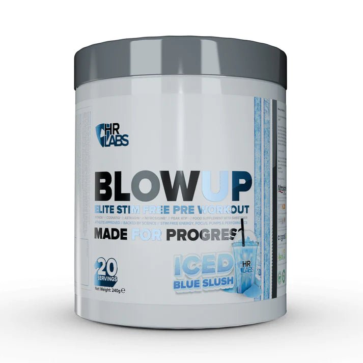 HR Labs BLOW UP Stim Free Preworkout 240g - Discount SupplementsHR Labs