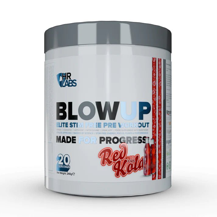 HR Labs BLOW UP Stim Free Preworkout 240g - Discount SupplementsHR Labs