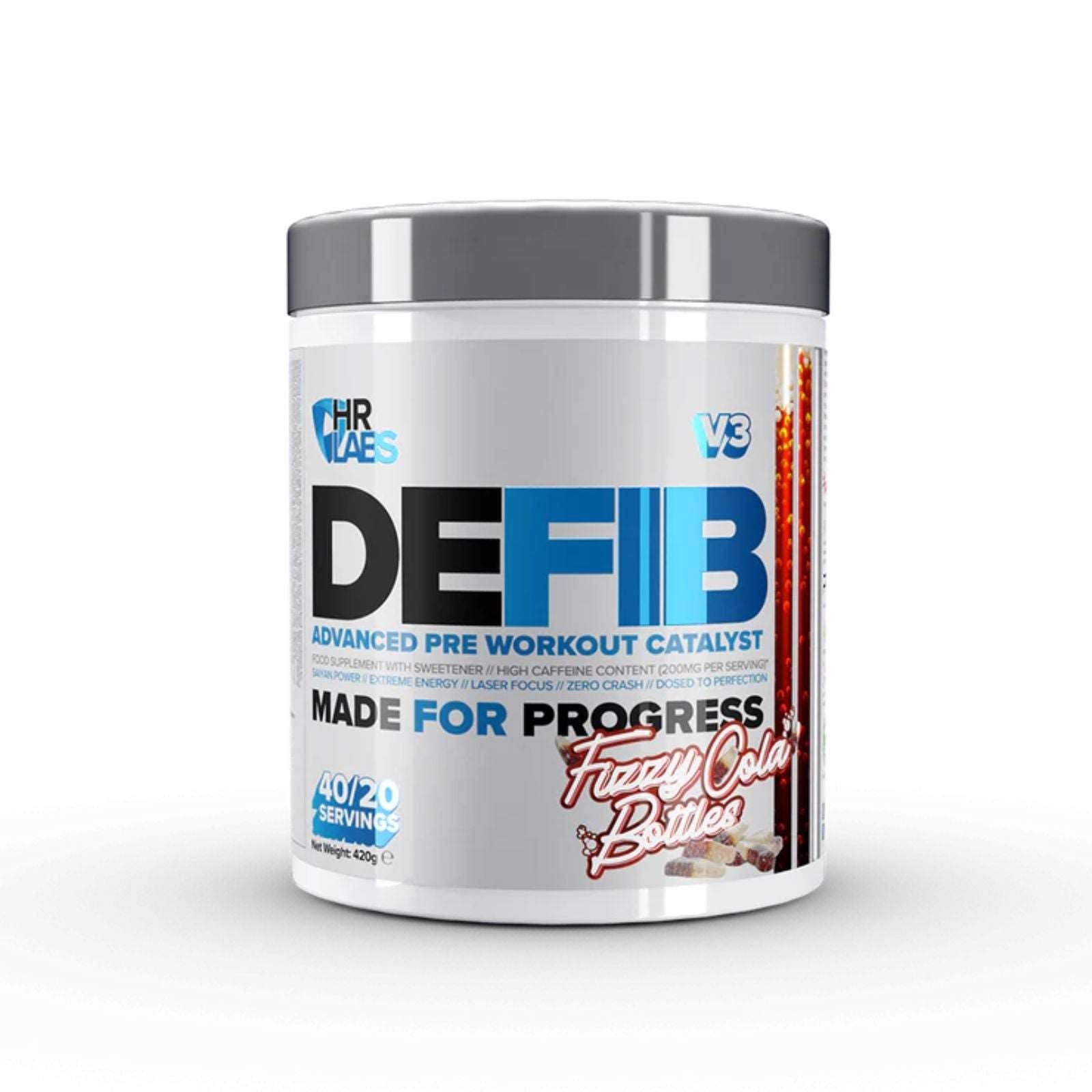 HR Labs Defib V3 Pre Workout 420g - Discount SupplementsHR Labs