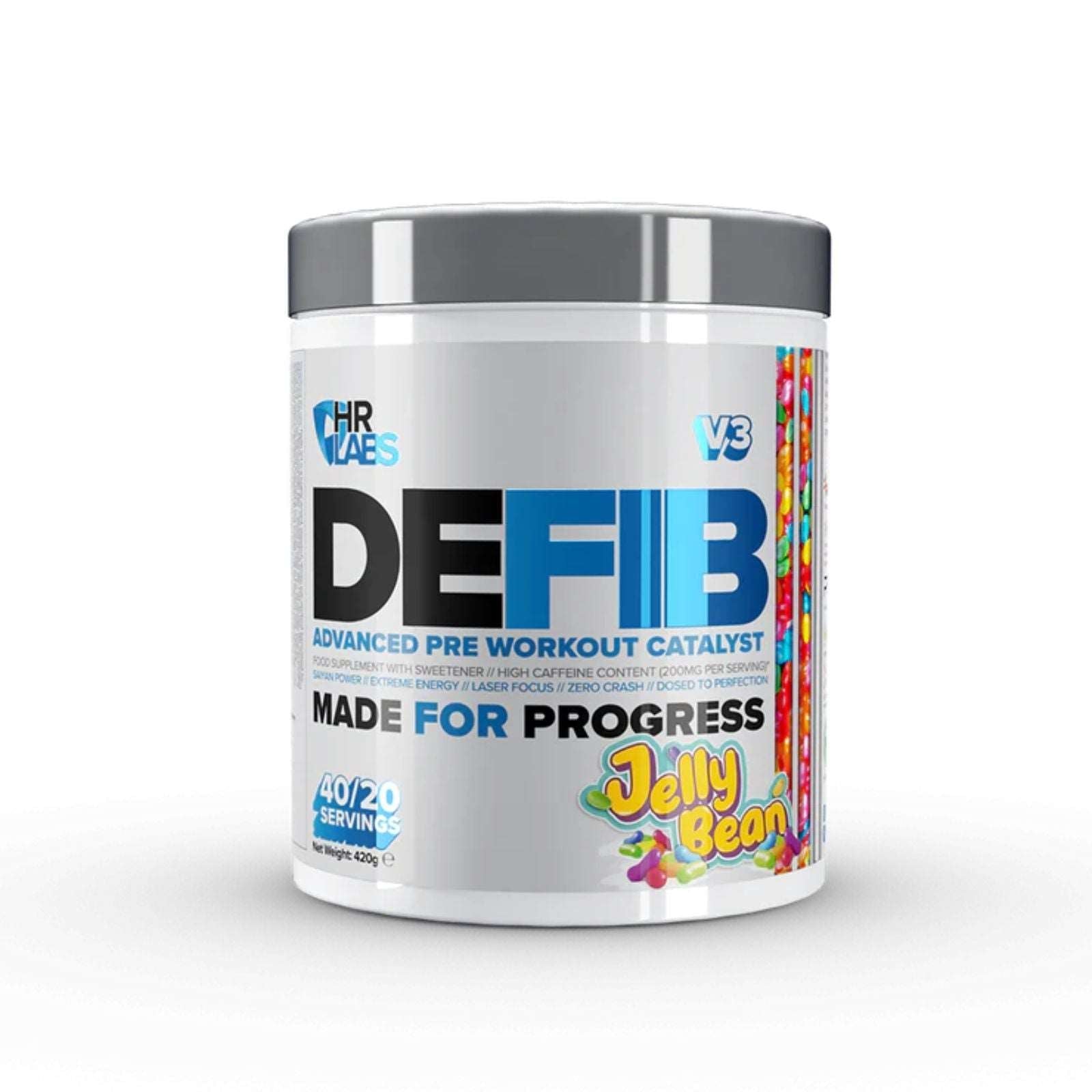HR Labs Defib V3 Pre Workout 420g - Discount SupplementsHR Labs
