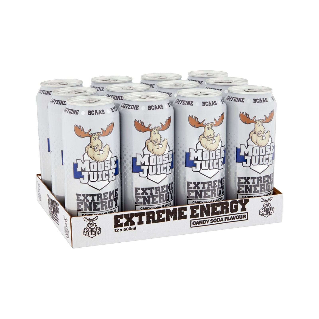 Muscle Moose Juice Extreme Energy 12 x 500ml Discount Supplements