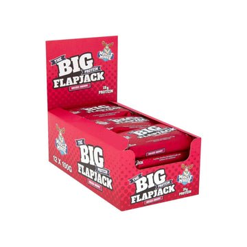 Muscle Moose The Big Protein Flapjack 12 x 100g - Discount SupplementsMuscle Moose