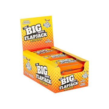 Muscle Moose The Big Protein Flapjack 12 x 100g - Discount SupplementsMuscle Moose