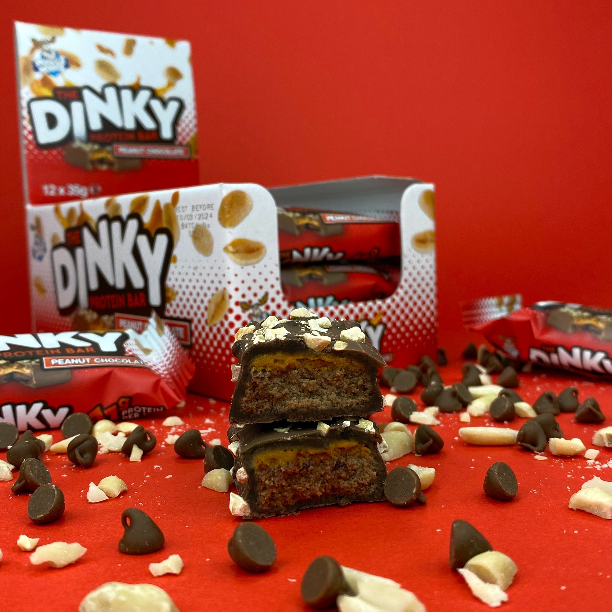 Muscle Moose The Dinky Protein Bar 12 x 35g - Discount SupplementsMuscle Moose