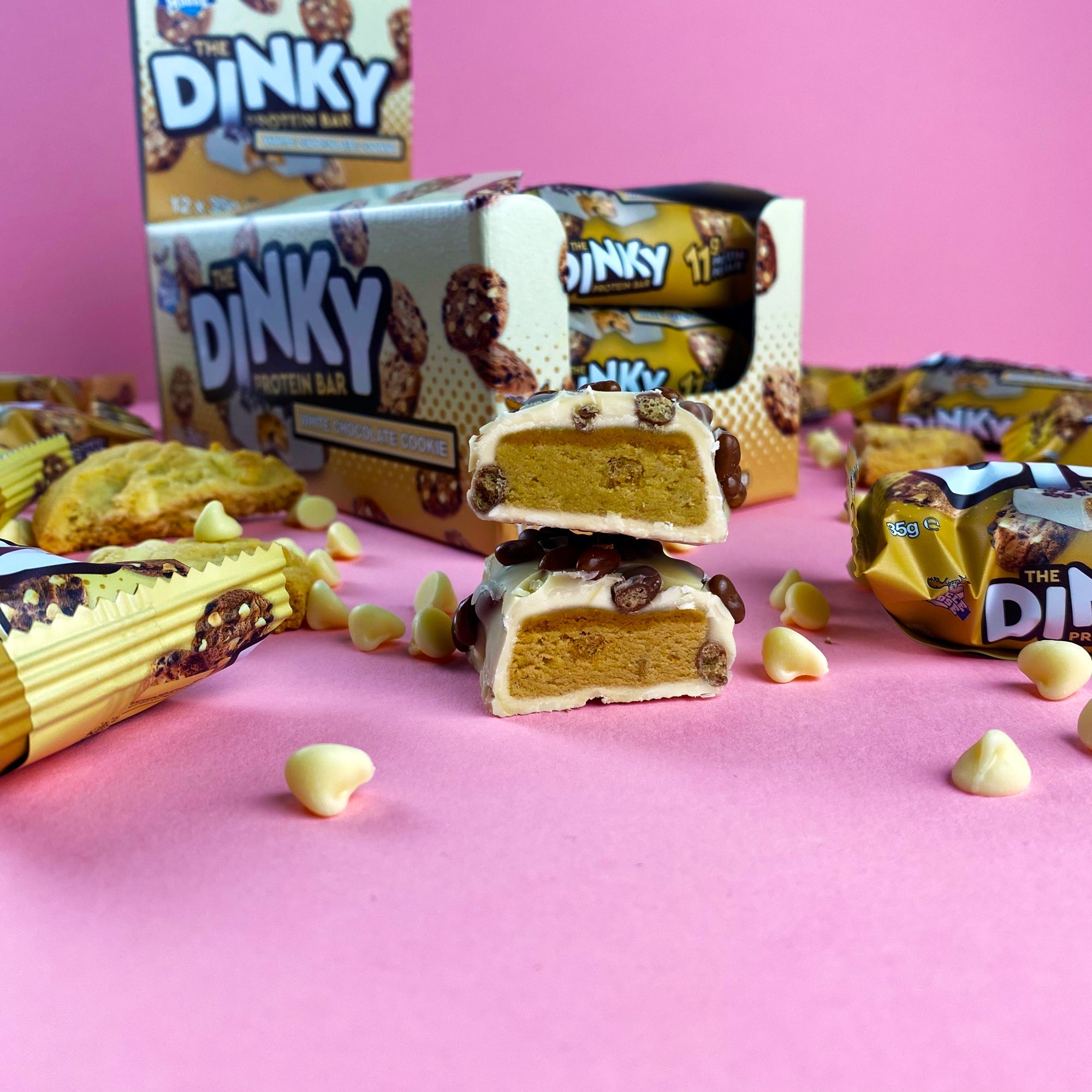 Muscle Moose The Dinky Protein Bar 12 x 35g - Discount SupplementsMuscle Moose