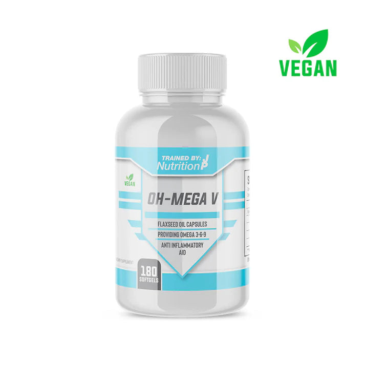 Trained By JP TBJP Oh-Mega V 180 Caps | Omega Fish Oils