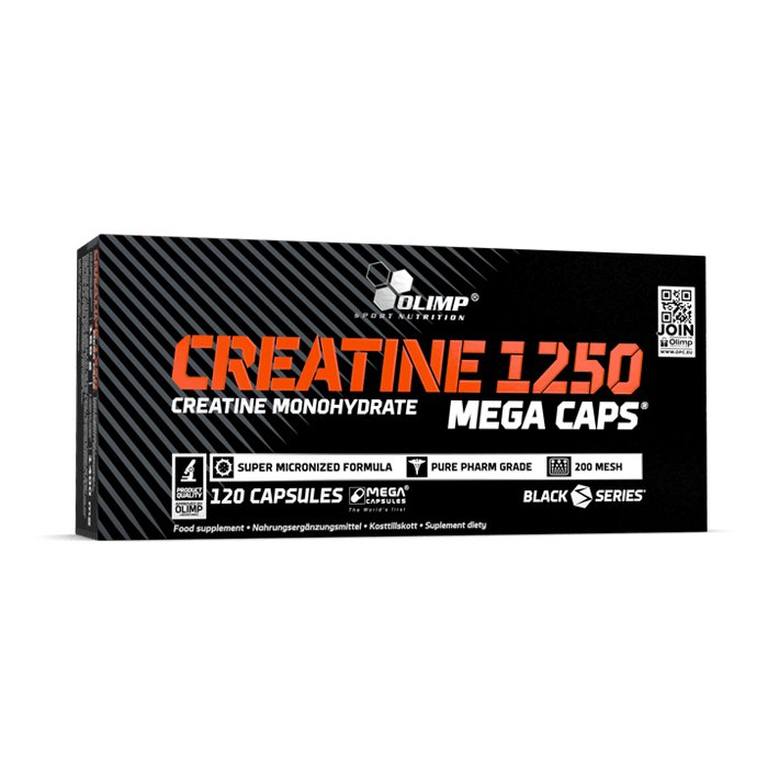 Olimp Creatine 1250 Mega Caps 120 Caps - Discount SupplementsOlimp