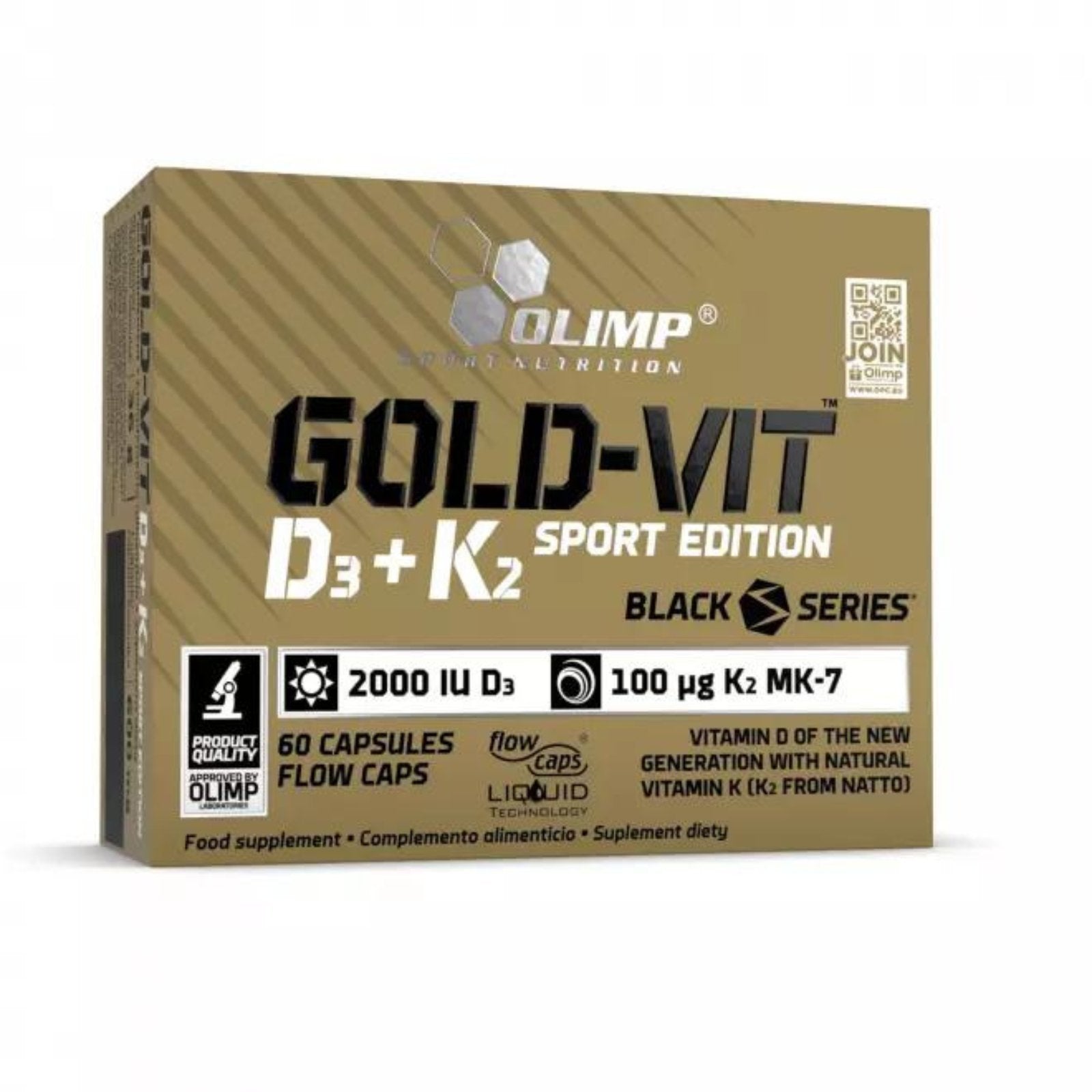 Olimp Gold Vit D3 & K2 Sport - Discount SupplementsOlimp