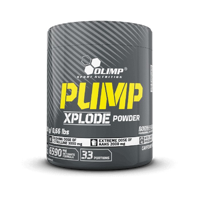 Olimp Pump Xplode Pre Workout 300g - Discount SupplementsOlimp