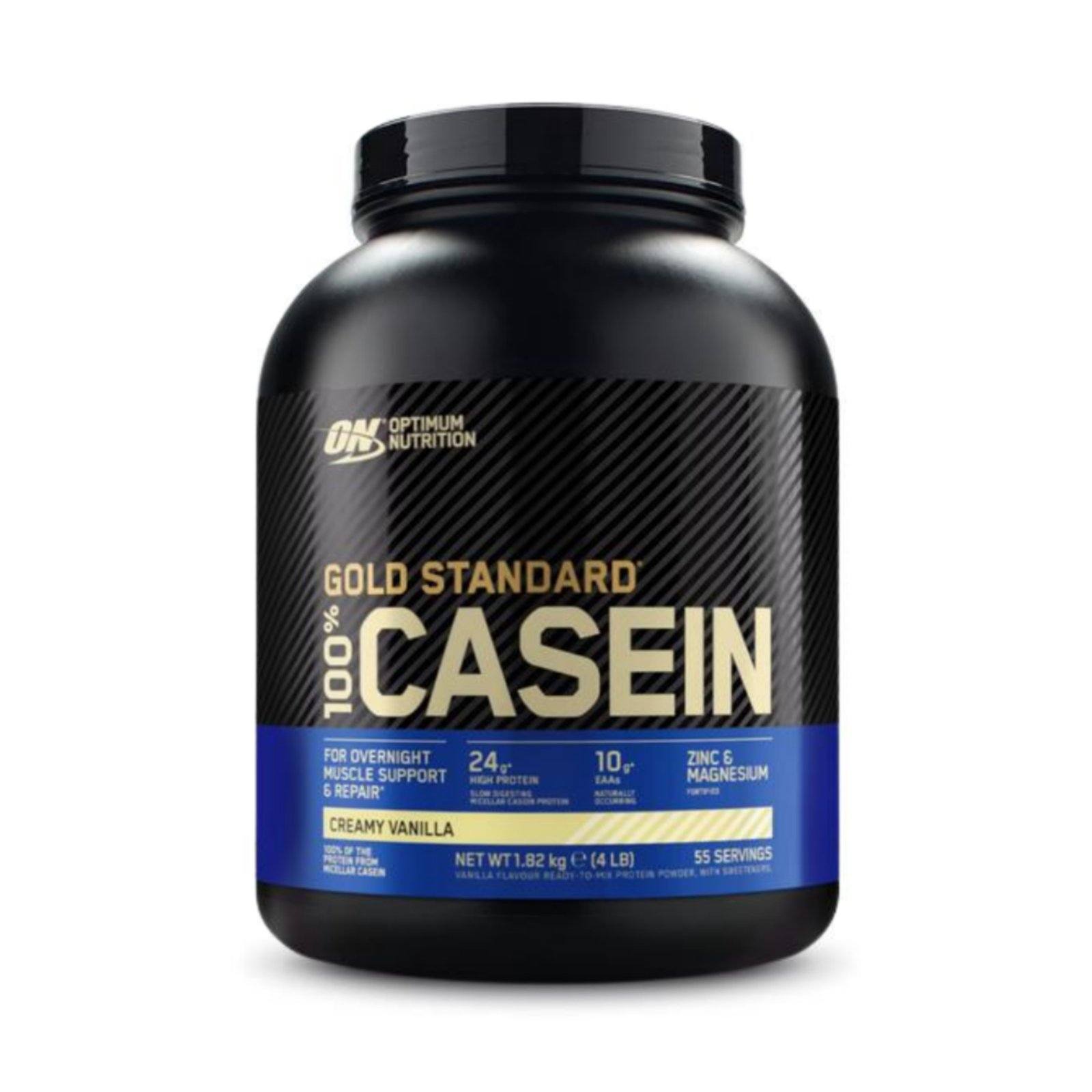 Optimum Nutrition Gold Standard 100% Casein 1.82kg - Discount SupplementsOptimum Nutrition