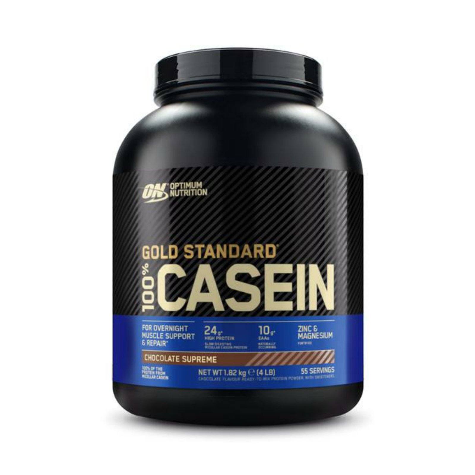 Optimum Nutrition Gold Standard 100% Casein 1.82kg - Discount SupplementsOptimum Nutrition