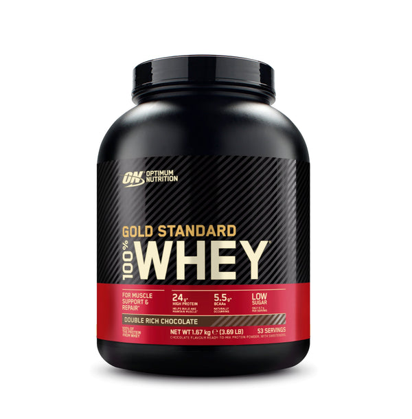 Optimum Nutrition Gold Standard 100% Whey 1.67kg - Discount SupplementsOptimum Nutrition