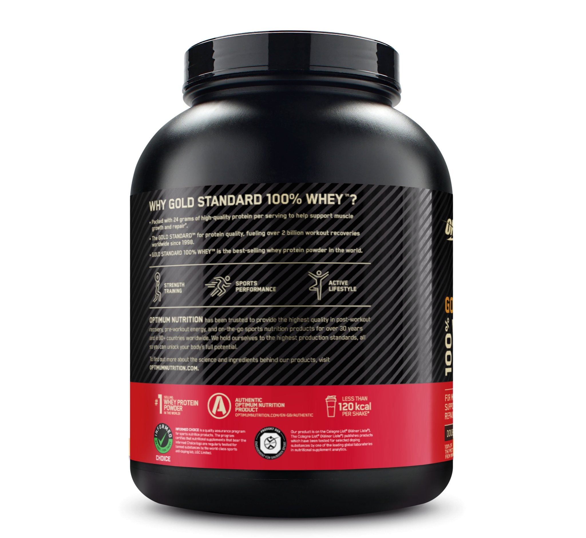 Optimum Nutrition Gold Standard 100% Whey 1.67kg - Discount SupplementsOptimum Nutrition