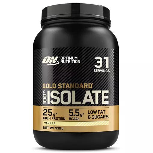 Optimum Nutrition Gold Standard 100% Whey Protein Isolate 930g - Discount SupplementsOptimum Nutrition