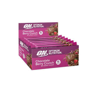 Optimum Nutrition High Protein Bar 12 x 55g - Discount SupplementsOptimum Nutrition