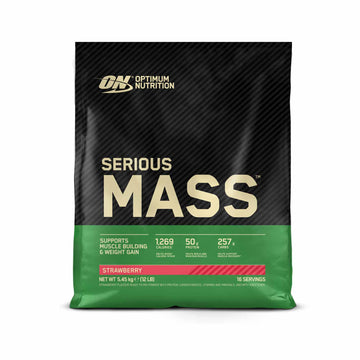 Optimum Nutrition Serious Mass Gainer 5.4kg - Discount SupplementsOptimum Nutrition