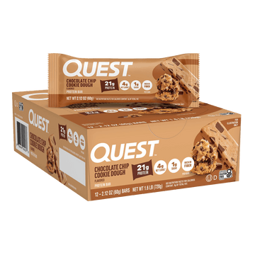 Quest Protein Bar Chocolate Chip Cookie Dough