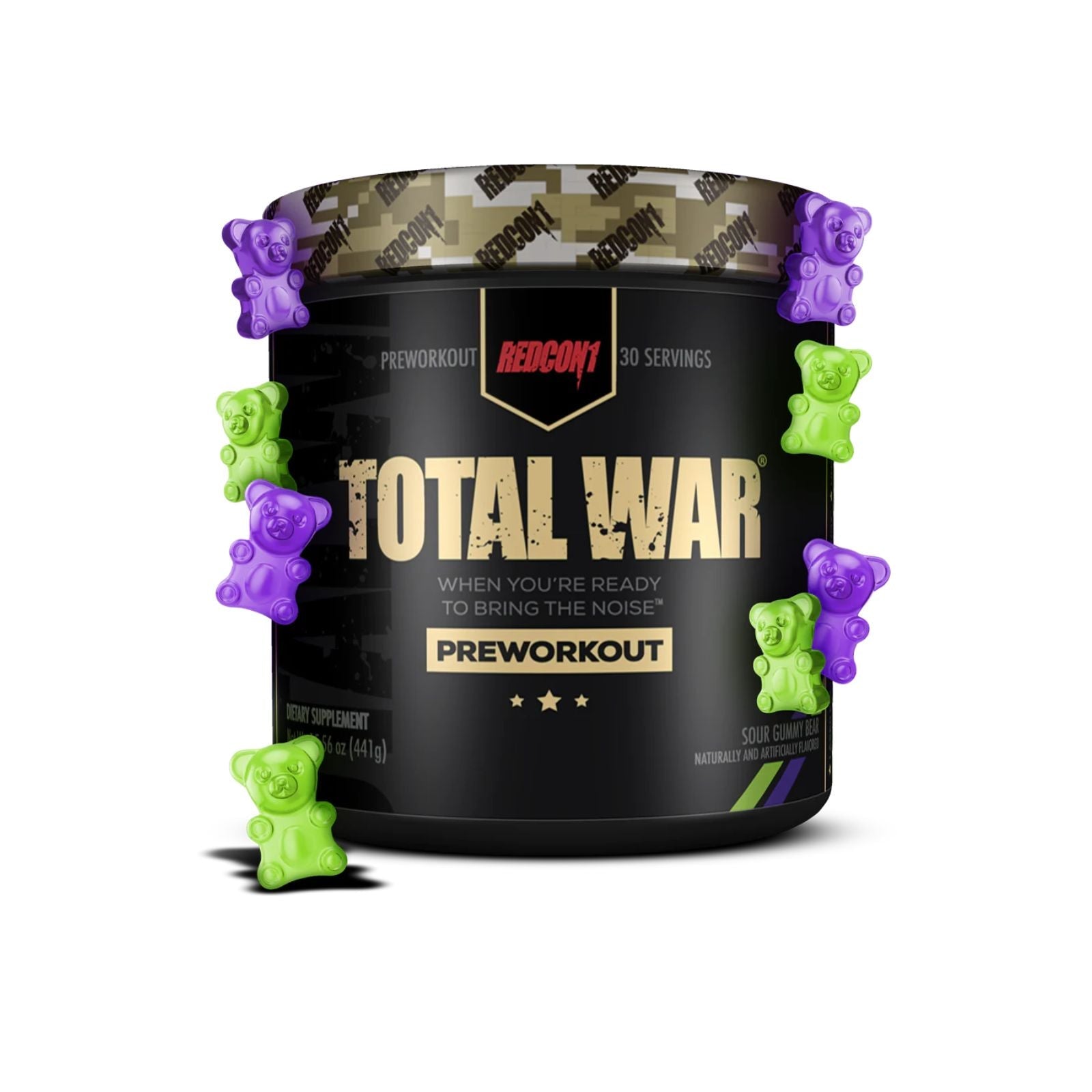 Redcon1 Total War Pre - Workout 30 Servings - Discount SupplementsRedcon1