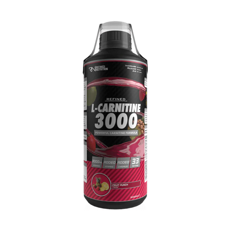 Refined Nutrition L-Carnitine 500ml Fruit Punch