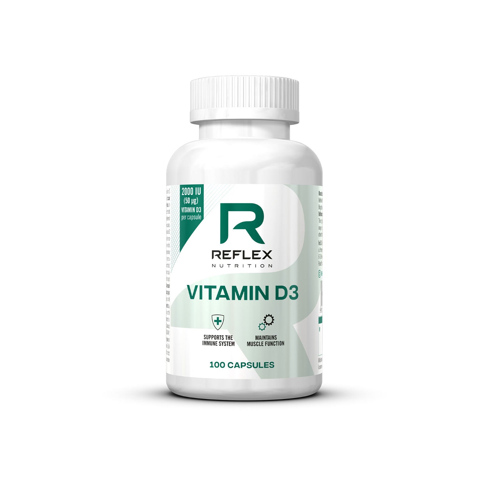 Reflex Nutrition Vitamin D3 100 Caps - Discount SupplementsReflex Nutrition