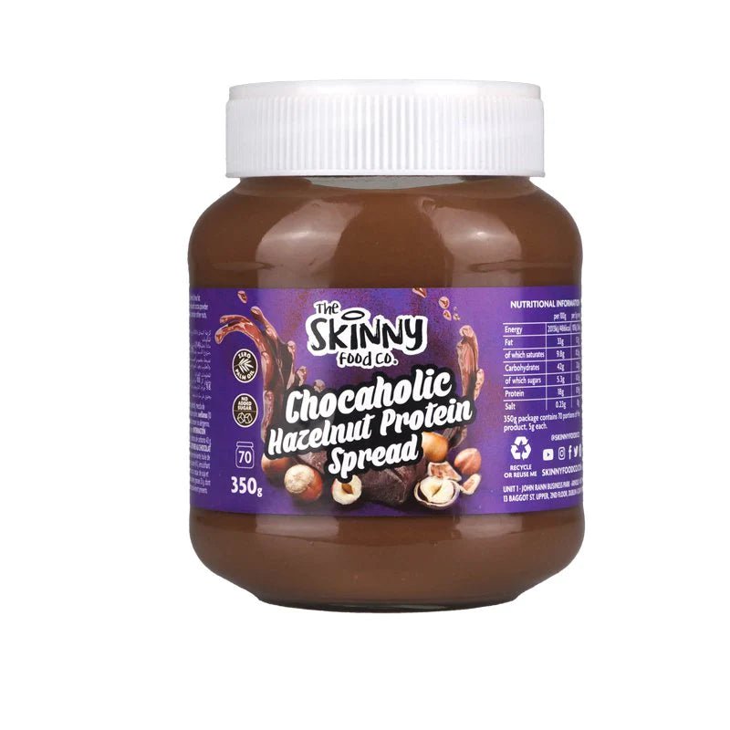 Skinny Food Low Sugar Chocoholic Spreads 350g - Discount SupplementsSkinny Food