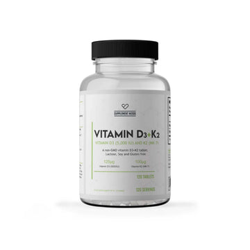 Supplement Needs Vitamin D3 & K2 120 Caps