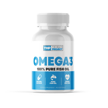 The Health Project Omega 3 90 Softgels - Discount SupplementsThe Health Project