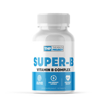 The Health Project Super B Vitamin Complex 90 Tablets - Discount SupplementsThe Health Project