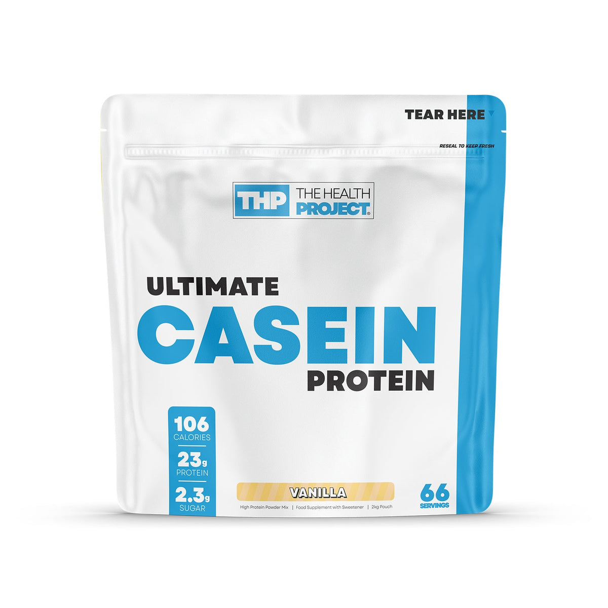 The Health Project Ultimate Casein Protein 2kg - Discount SupplementsThe Health Project