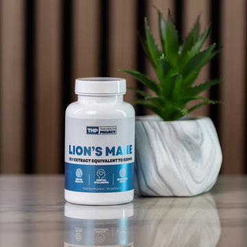 The Health Project Lion's Mane 500mg | Focus, Memory & Brain Support