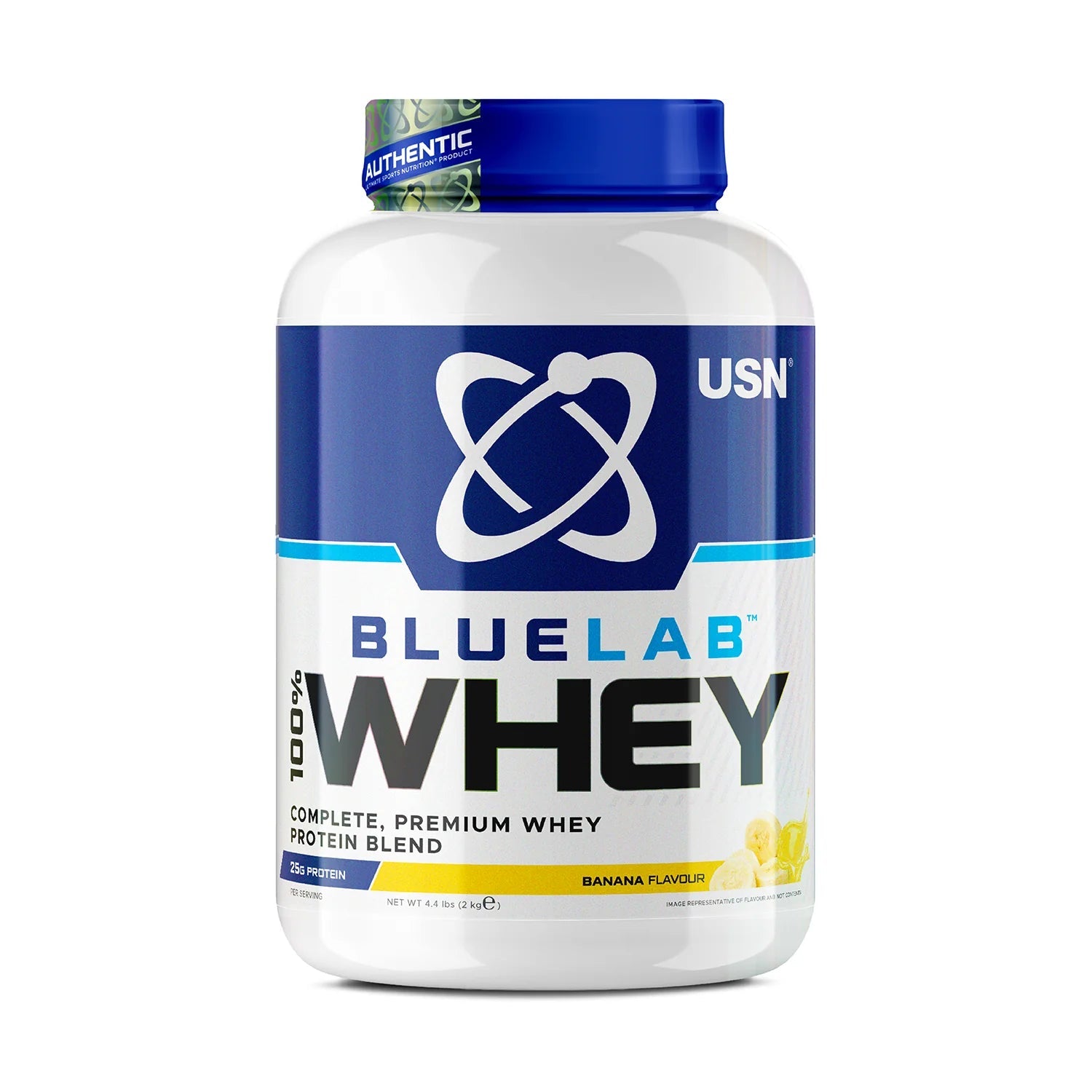 USN 100% Blue Lab Whey Protein 2kg - Discount SupplementsUSN