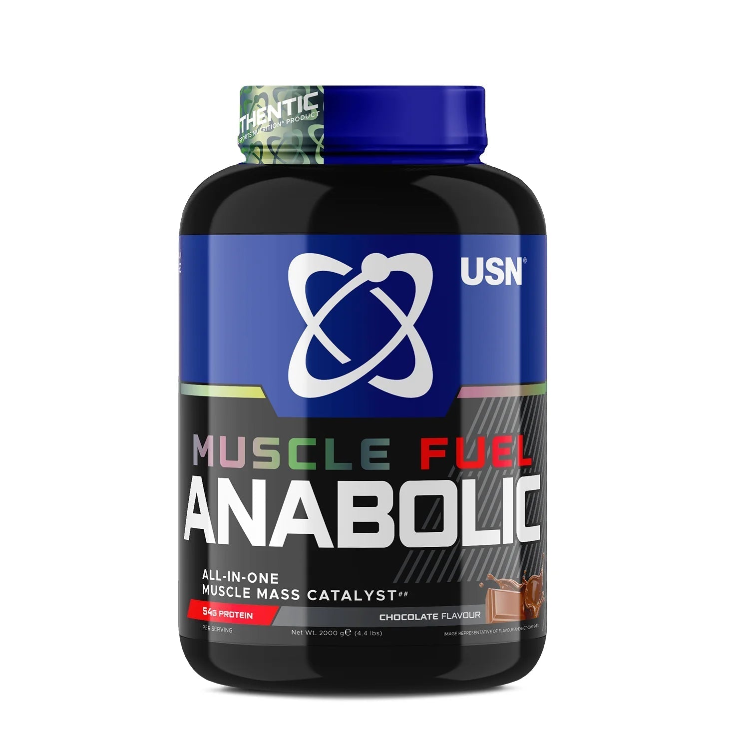 USN Muscle Fuel Anabolic All-In-One Protein Powder & Muscle Builder ...