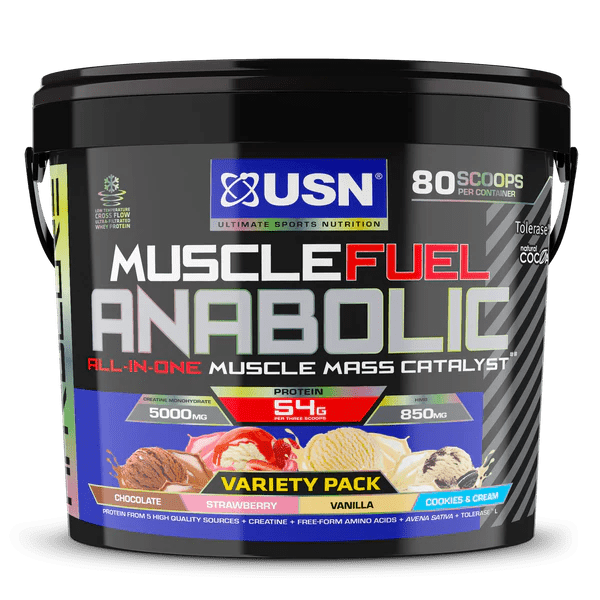 USN Muscle Fuel Anabolic All In One Variety 4kg - Discount SupplementsUSN