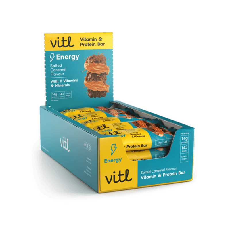 VITL Protein & Vitamin Energy Bar 15 x 40g