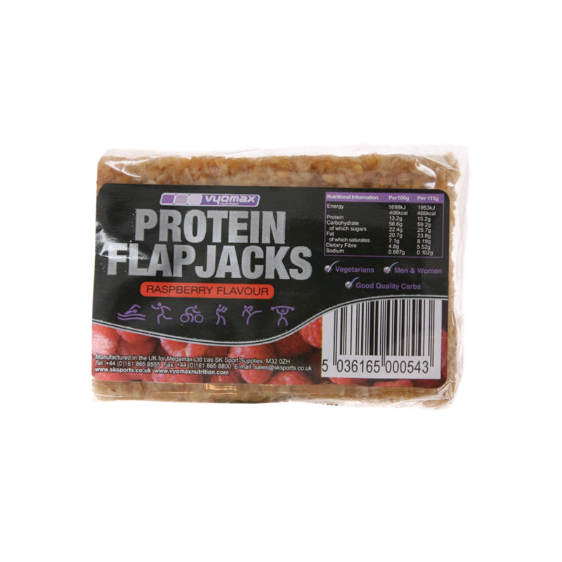 Vyomax Protein Flapjacks 12 x 100g