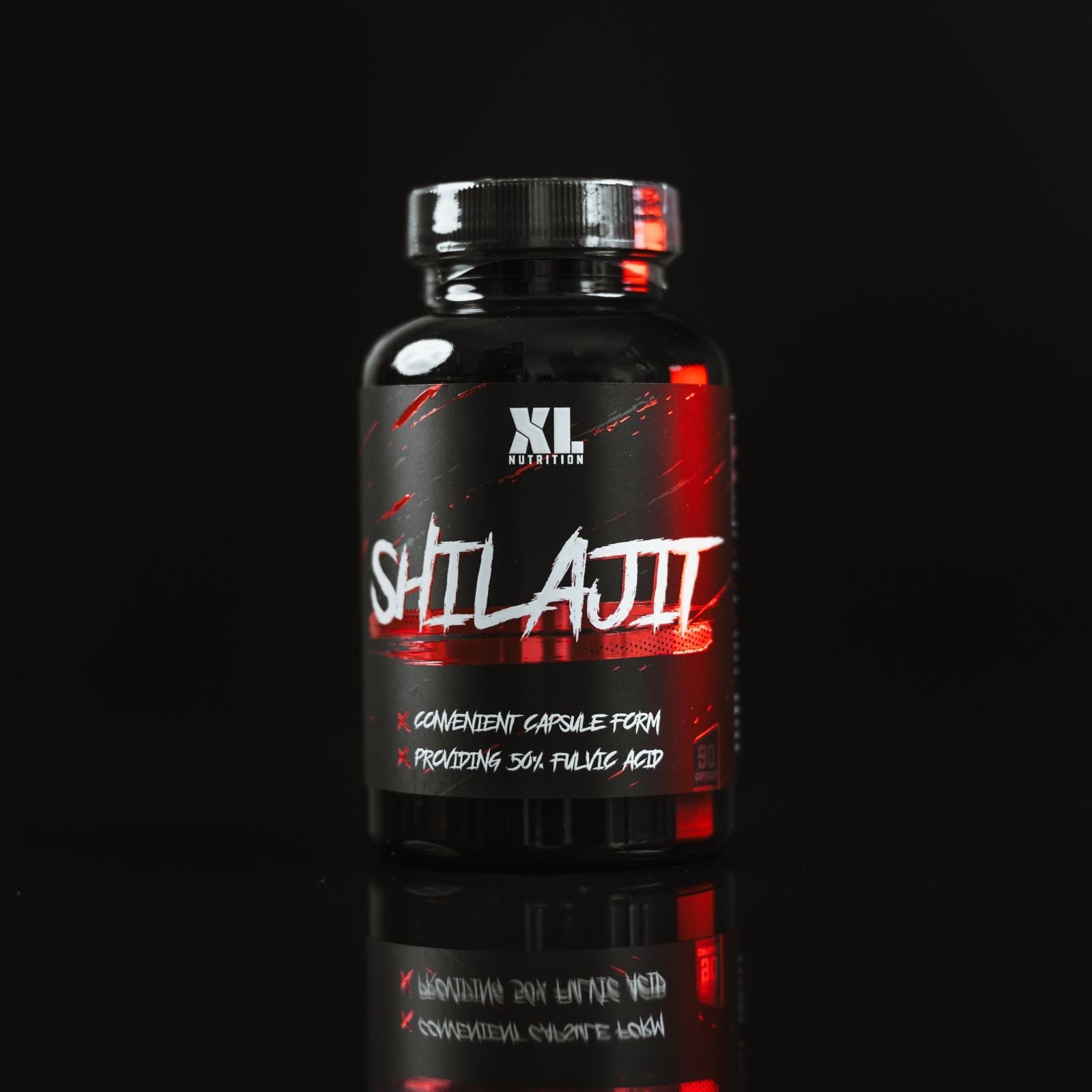 XL Nutrition Shilajit, 90 Capsules, 250mg Natural Energy & Vitality Supplement