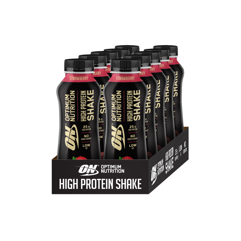 Optimum Nutrition High Protein Shake RTD 10 x 330ml