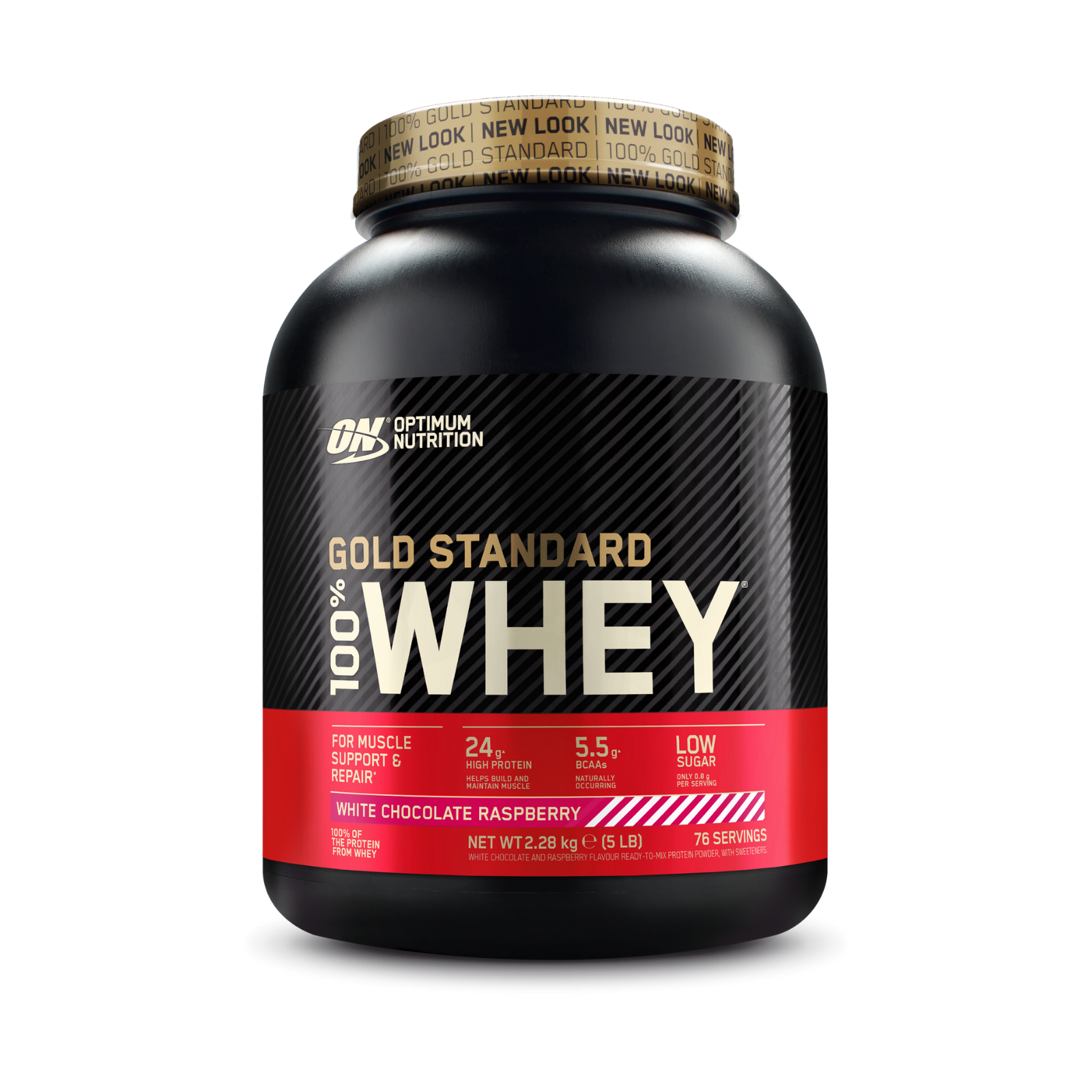 Optimum Nutrition Gold Standard 100% Whey Protein 2.27kg - Discount SupplementsOptimum Nutrition