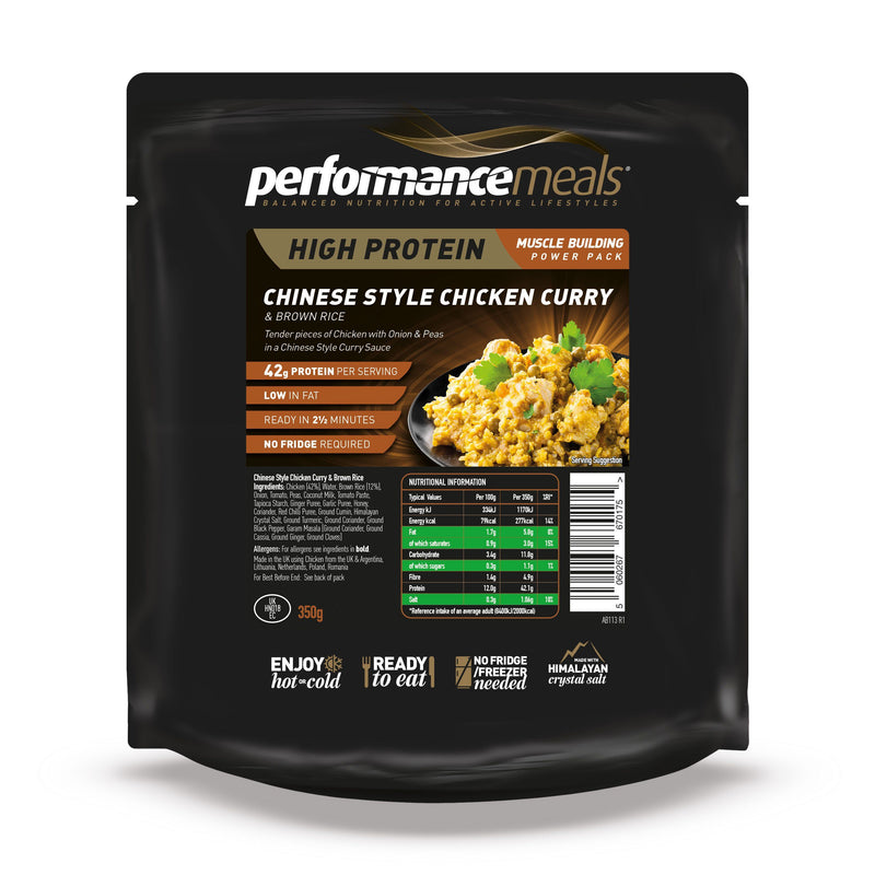 Performance Meals 350g Chinese Chicken Curry