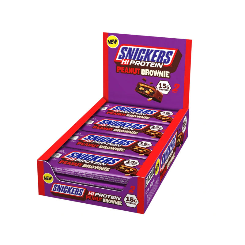 Snickers Hi-Protein Peanut Brownie 12 x 50g