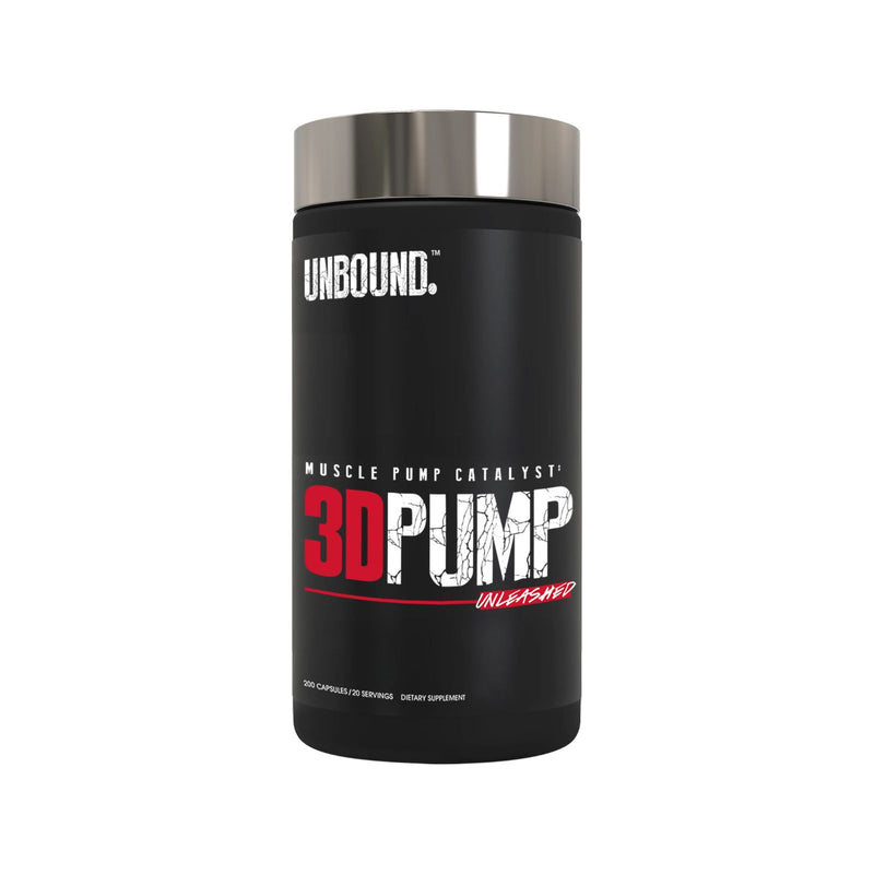 UNBOUND 3D Muscle Pump 200 Caps